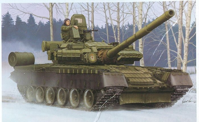 Trumpeter 05566 Char de combat principal russe T-80BV (1/35)