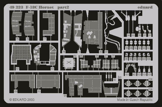 Eduard 49223 F-18C 1/48 Hasegawa – image 3