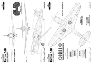 Kagero 3043 Curtiss P-40 vol. III FR – image 5