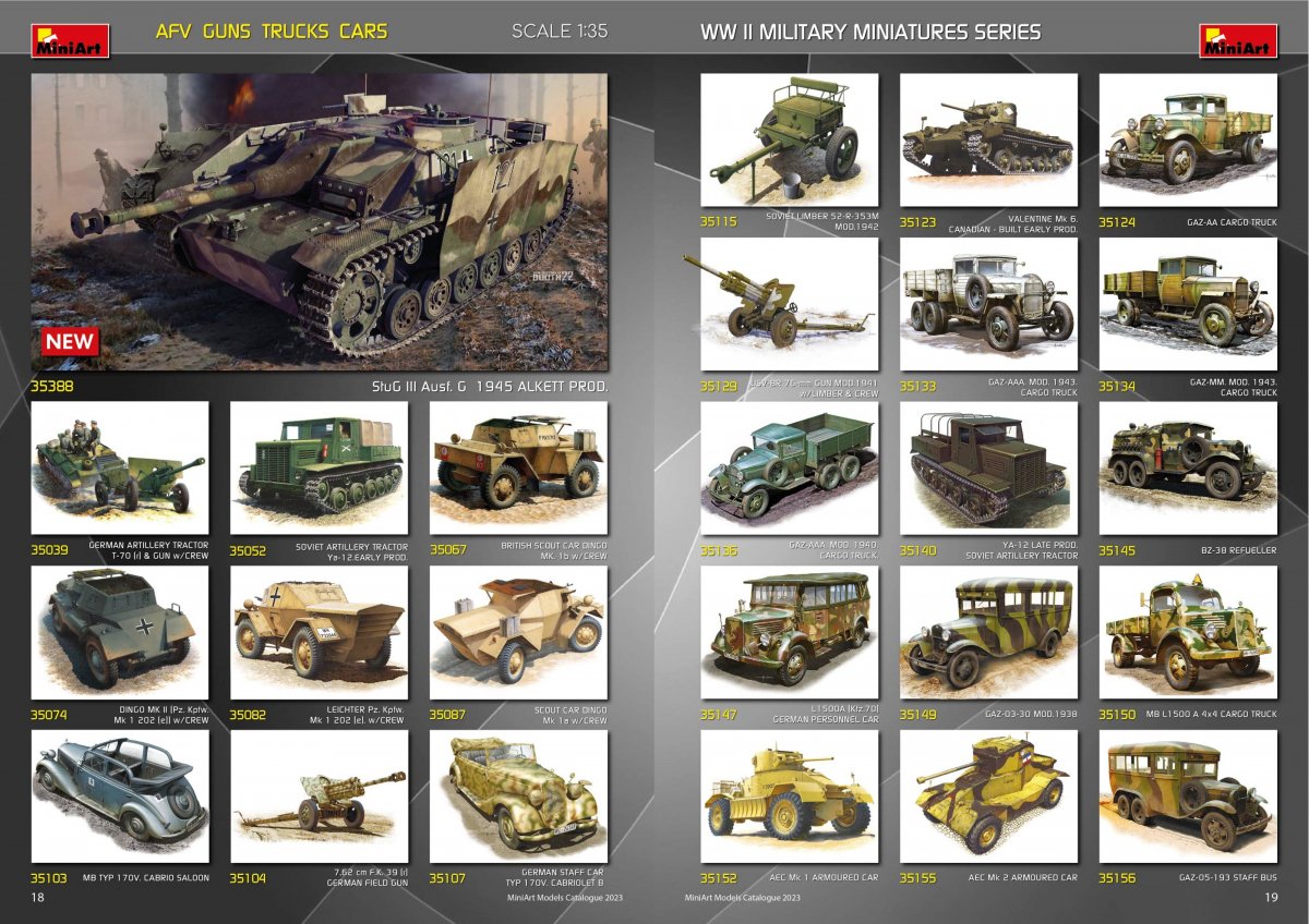 MiniArt 55023 MiniArt Models Catalog 2023 – zdjęcie 9