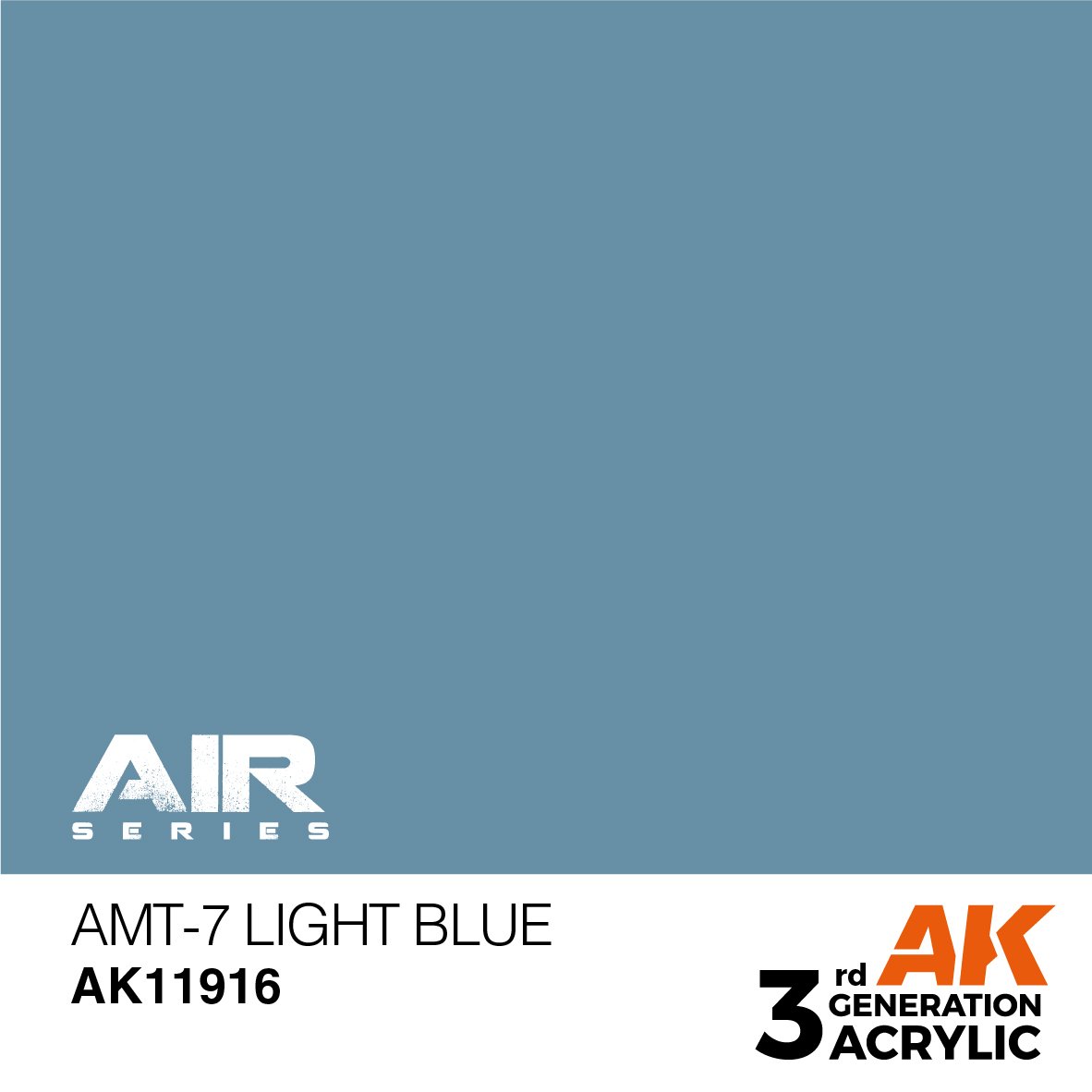 AK Interactive AK11916 AMT-7 BLEU CLAIR – AIR 17 ml