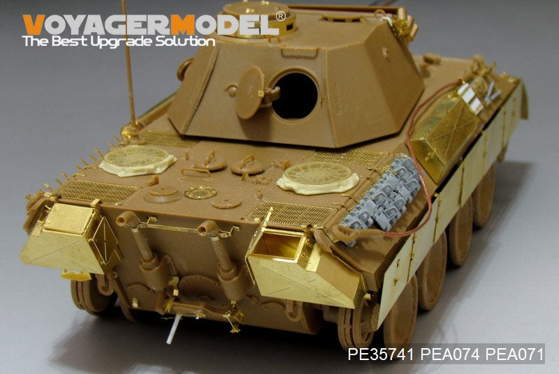 Maquette Voyager PE35741 Panther D allemand de base de la Seconde Guerre mondiale pour ICM 35361 1/35 – imagen 13