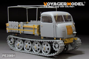 Maquette Voyager PE35691, char allemand RSO/01 type 470 de la Seconde Guerre mondiale, pour DRAGON 6691, échelle 1/35  – image 3