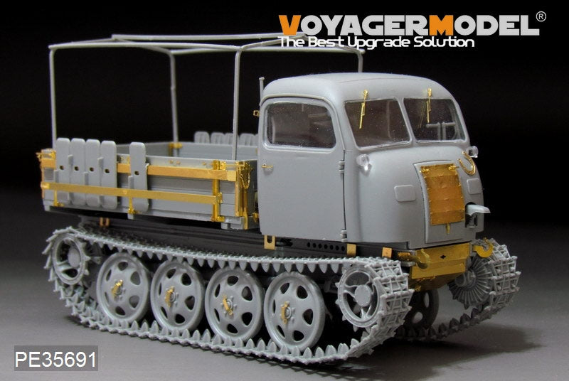 Maquette Voyager PE35691, char allemand RSO/01 type 470 de la Seconde Guerre mondiale, pour DRAGON 6691, échelle 1/35  – image 3