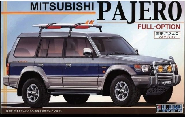 Fujimi 03797 Mitsubishi Pajero option complète 1/24