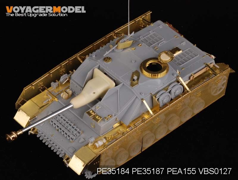 Voyager modèle PEA155 WWII allemand StuG.IV &amp;quot;Thoma Shields&amp;quot; treillis métallique schürzen (pour kit DRAGON) 1/35 – image 2