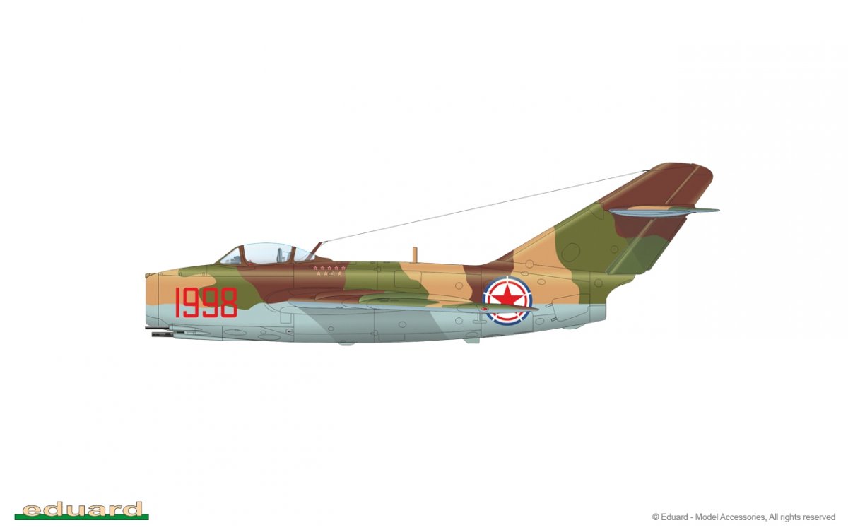 Eduard 7059 MiG-15bis 1/72 – Bild 5