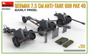 MiniArt 35394 Canon antichar allemand PAK 40 de 7,5 cm. Première version, échelle 1/35 – imagen 4