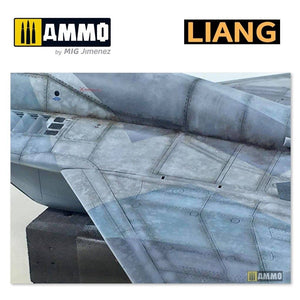Liang 0006 Pochoirs pour aérographe à effets de vieillissement salin (épars) – image 9
