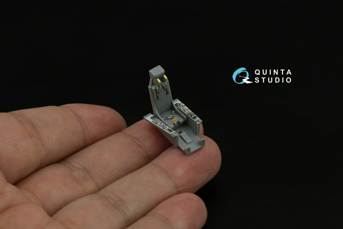 Intérieur imprimé en 3D et coloré sur papier décalcomanie Quinta Studio QD72200 A-4E (Fujimi/Hobby 2000) 1/72 – image 10