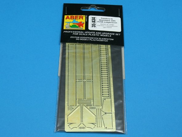 Aber 35A034 Garde-boues pour tracteur avec suspension HVSS (1/35) – Bild 3