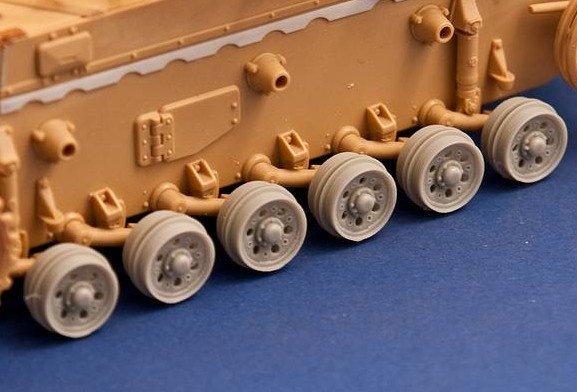 Panzer Art RE35-273 Pz.Kpfw III/StuG III roues brûlées 1/35