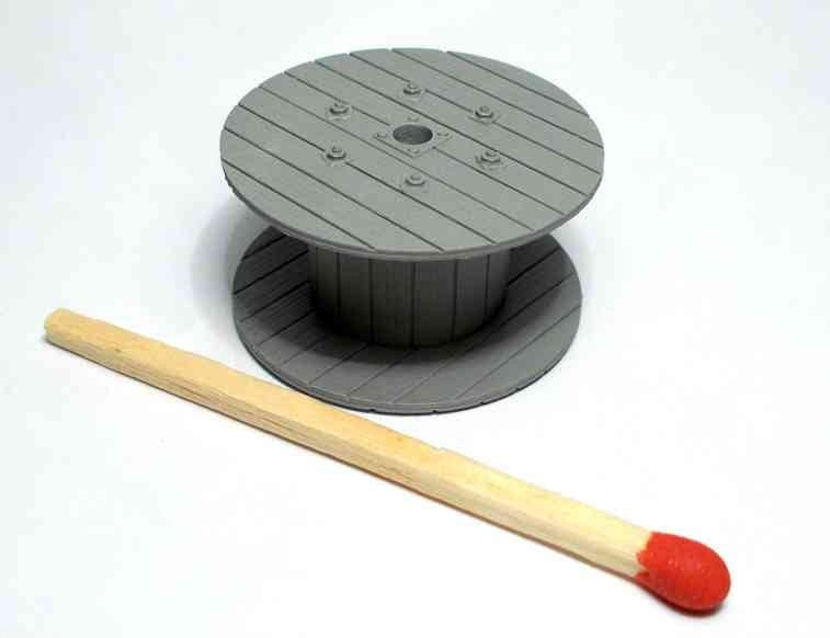 Bobines de câble FPW modèle 72201, taille moyenne, sans câbles (3 pièces) 1/72 – immagine 2