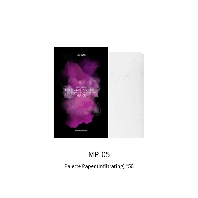 Papier de mélange de couleurs pour palette DSPIAE MP-05 (infiltrant) (50 pièces)