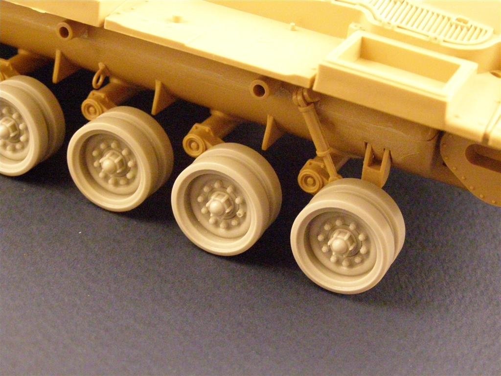 Roues de route Panzer Art RE35-001 pour chars M48/60 (modèle acier) 1/35 – imagen 2