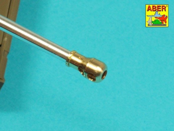 Canon Aber 35L-332 de 76,2 mm (3 pouces) 17 pounder Mk. II avec frein de bouche pour char A34 COMET à l&amp;#39;échelle 1/35 – imagen 4