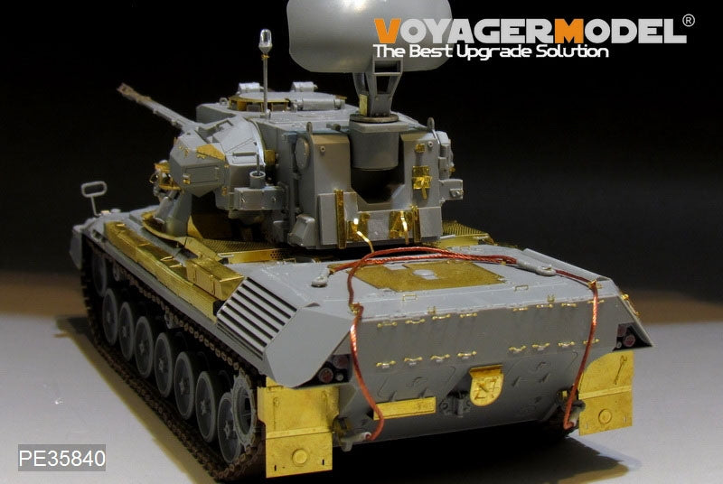 Maquette Voyager PE35840 Gepard A1 SPAAG allemand moderne de base pour TAKOM 2044 au 1/35 – immagine 16