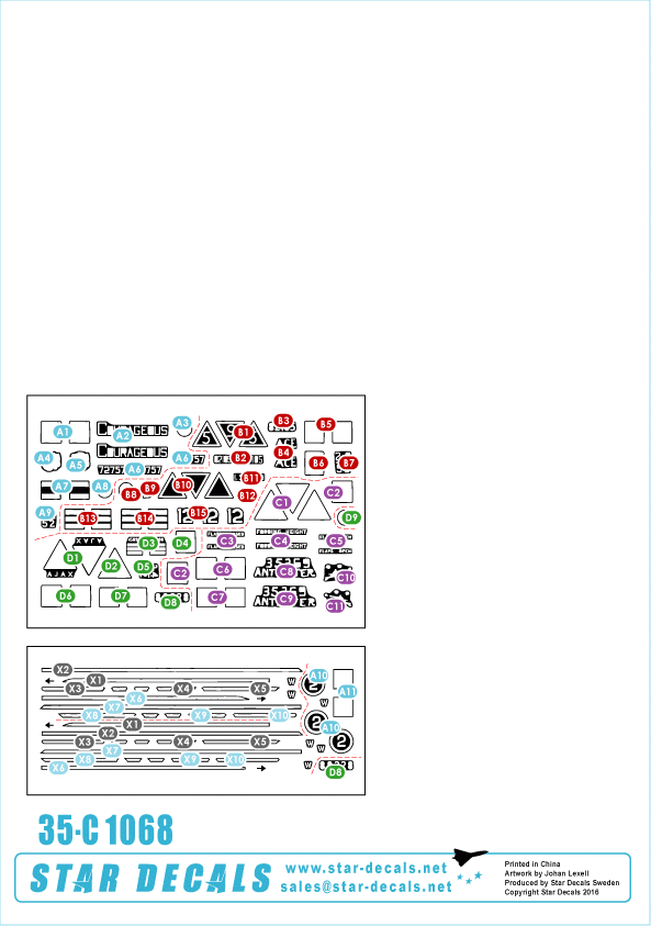 Star Decals 35-C1068 Chars et véhicules blindés australiens n° 3 1/35  – immagine 2