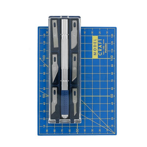 Modelcraft PKN2008 8 Piece Knife Set &amp;amp; A6 Cutting Mat