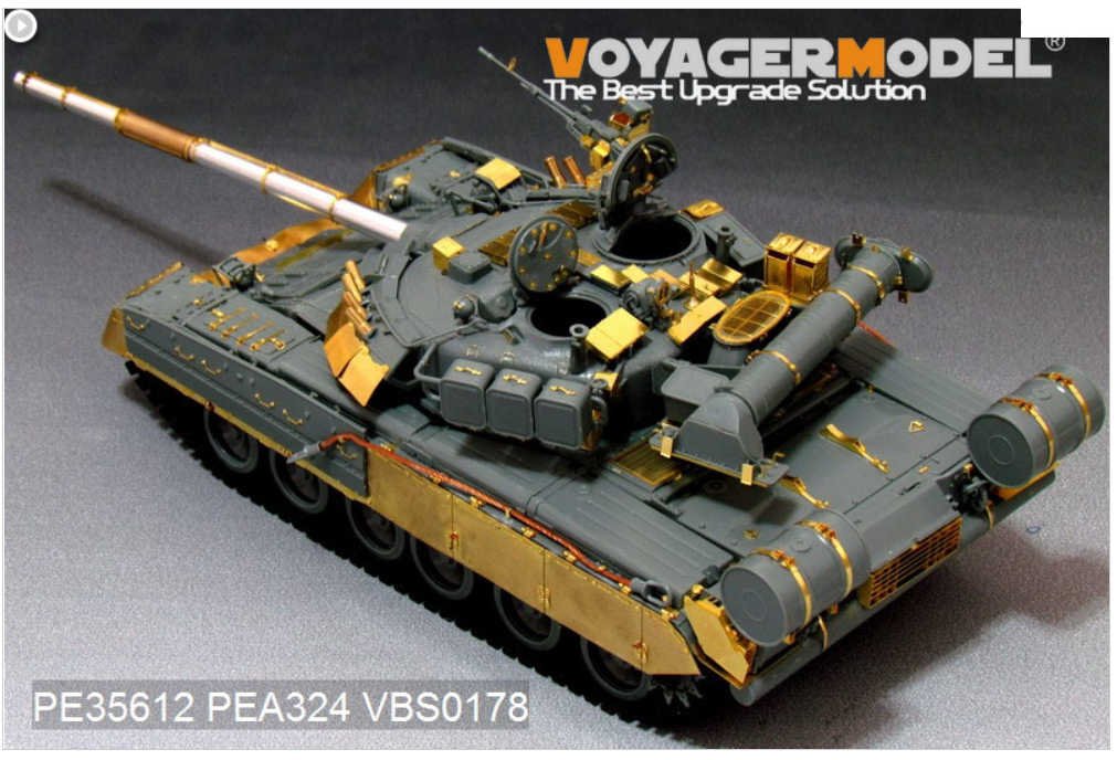 Maquette Voyager PE35612 T-80U Char de combat principal soviétique/russe pour X ACT XS35001 1/35 – immagine 3