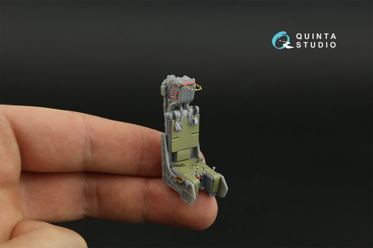 Intérieur imprimé en 3D et coloré sur papier décalcomanie Quinta Studio QD32108 A-6A Intruder (Trumpeter) 1/32 – Bild 6