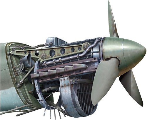 Italeri 2690 JU-87 B2 STUKA 1/48 – Bild 3
