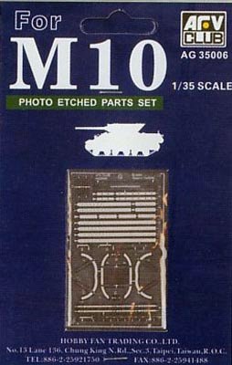 AFV Club AG35006 Pièces de photodécoupe pour M-10 au 1/35