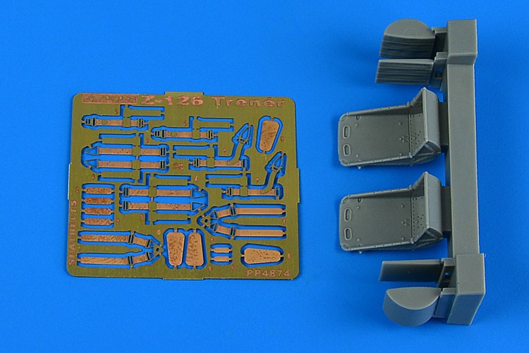 Aires 4874 Z 126 Trenér seats 1/48 Eduard