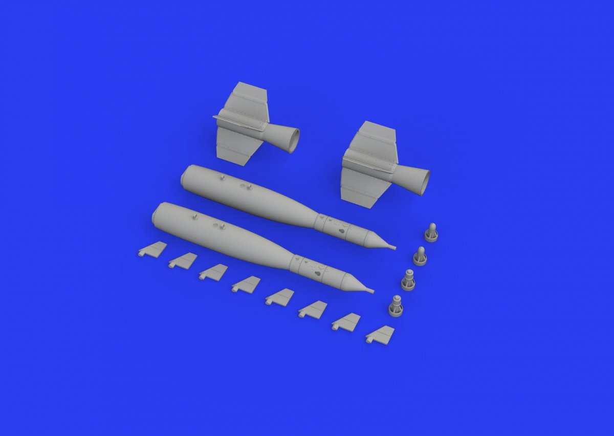 Eduard 648452 PAVE Way I Mk 83 Lente Vitesse LGB Non-Protection Thermique 1/48