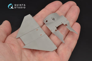 Intérieur imprimé en 3D et coloré sur papier décalcomanie Quinta Studio QD32060 pour Fokker Dr.1 (pour maquette Roden) à l&amp;#39;échelle 1/32 – image 9