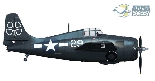 Arma Hobby 70033 FM-2 Grumman Wildcat 1/72 – zdjęcie 3