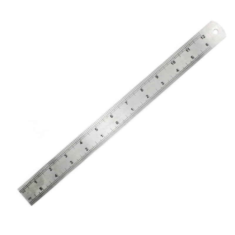 Règle en acier à l&amp;#39;échelle Modelcraft PRU3012 12&amp;quot; (échelles 1/12 et 1/24)