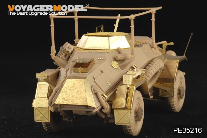 Maquette Voyager PE35216 Sd.Kfz.223 allemand de la Seconde Guerre mondiale pour TAMIYA 35268 au 1/35 – image 6