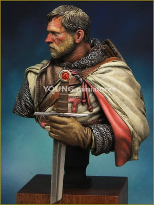 Young Miniatures YH1837 TEMPLAR KNIGHT 1/10 – zdjęcie 4
