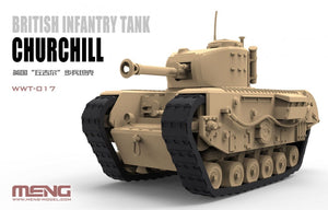 Modèle Meng WWT-017 World War Toons Churchill Char d&amp;#39;infanterie britannique – image 2