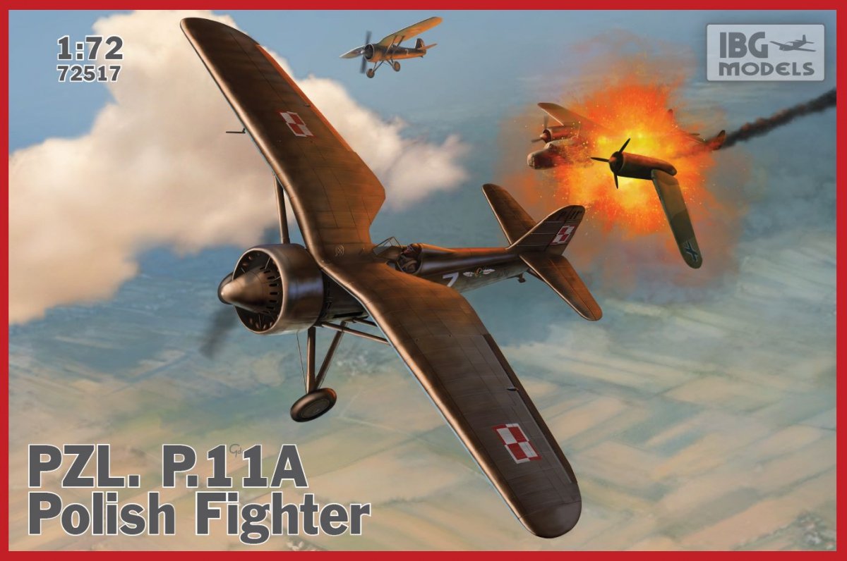 IBG 72517 PZL P.11a Chasseur polonais 1/72 