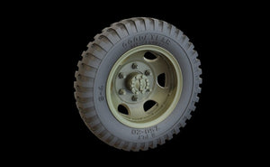 Ensemble de roues de route Panzer Art RE35-314 GMC (Goodyear) 1/35 – Bild 2