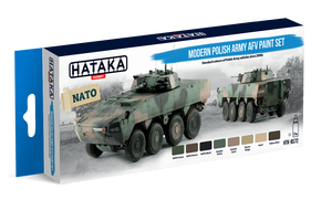 Kit de peinture Hataka HTK-BS72 pour véhicules blindés de combat de l&amp;#39;armée polonaise moderne (6 x 17 ml) – image 3