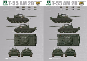 Hobby 2000 35002 T-55AM2B « Kladivo » (avec 4 pièces bonus de peinture et de marquage) 1/35 – imagen 4