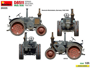MiniArt 24005 TRACTEUR INDUSTRIEL ALLEMAND D8511 MOD. 1936 1/24 – Bild 4