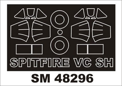 Montex SM48296 Spitfire VC SPÉCIAL HOBBY