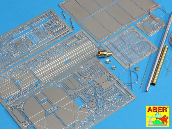 Aber 35K17 Sd,Kfz. 173 Jagdpanther-première version (1/35) – immagine 4