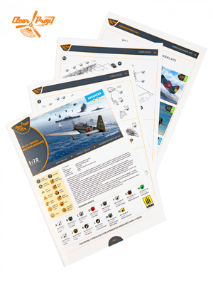 Clear Prop! CP72012 Ki-51 Sonia Reconnaissance KIT AVANCÉ 1/72 – immagine 9