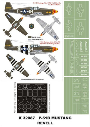 Montex K32087 P-51B Mustang 1/32