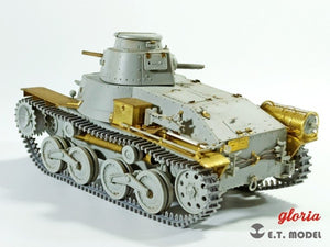 ET Model P35-015 IJA Type 95 « Ha-Go » Char léger Chenilles fonctionnelles (Impression 3D) 1/35 – image 7