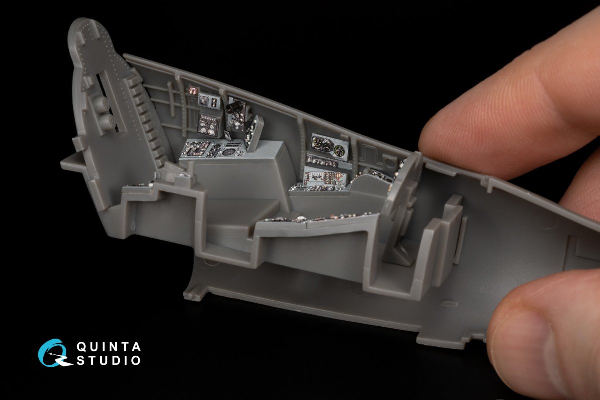Intérieur imprimé en 3D et coloré sur papier décalcomanie Quinta Studio QD48348 Buccaneer S.2C/D (Airfix) 1/48 – image 11