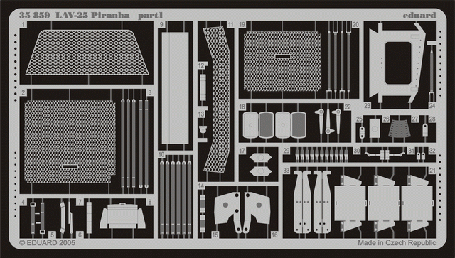 Eduard 35859 LAV-25 Piranha 1/35 Trompettiste – immagine 2