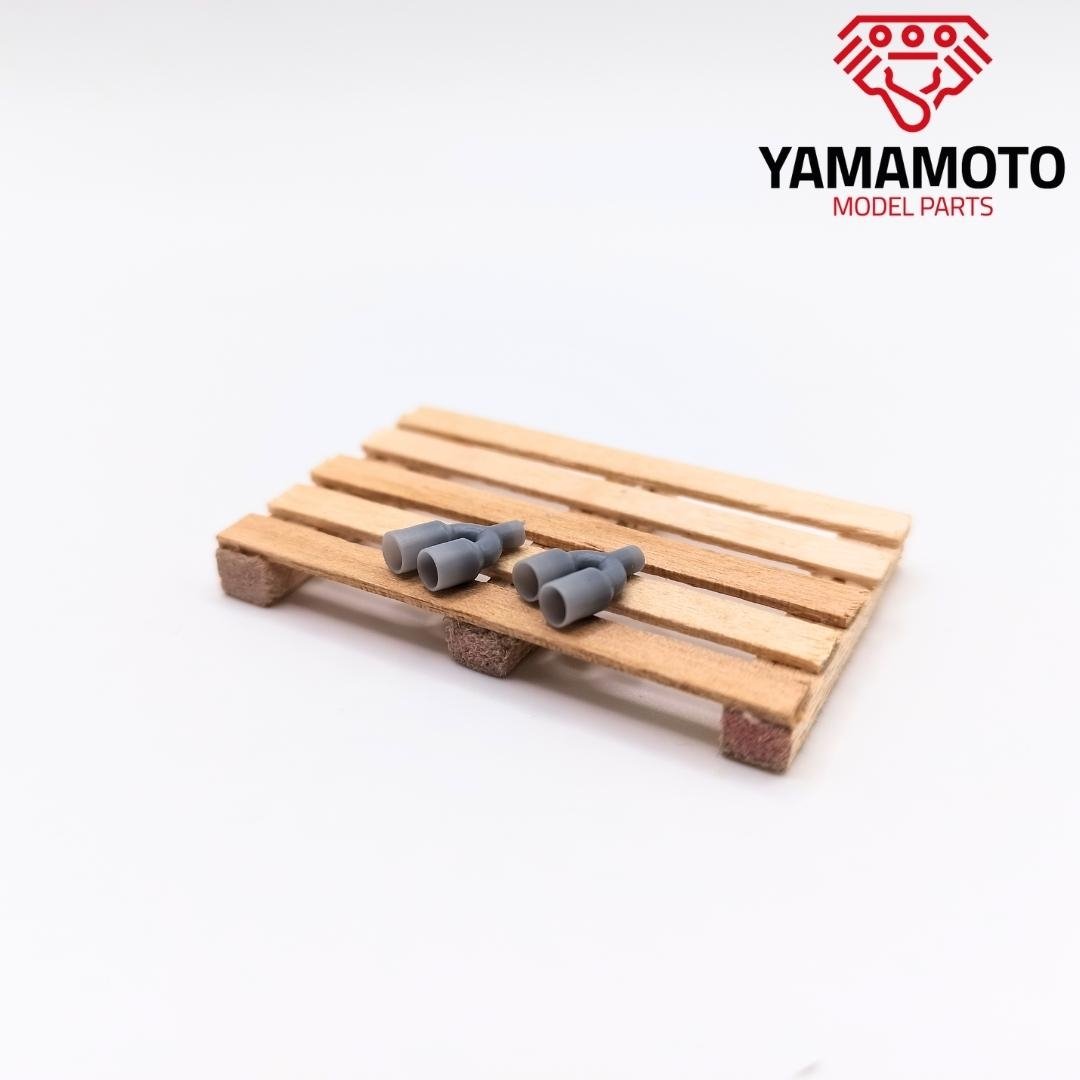 Embout de silencieux double Yamamoto YMPTUN99 Type 1 1/24 – image 2