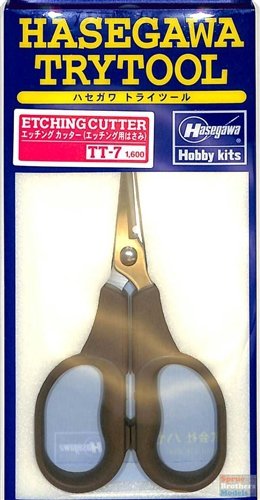 Ciseaux de modélisme Hasegawa TT07 pour gravure