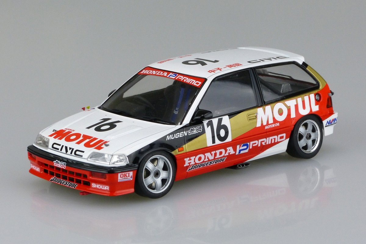 Beemax 24009 HONDA CIVIC EF3 Gr.A 88 MOTUL 1/24 – zdjęcie 2
